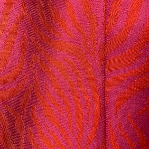 Roland Nivelais fushia silk pencil skirt size 6 - Picture 4 of 8